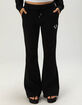 TRUE RELIGION Crystal Womens Mid Rise Flare Sweatpants image number 2