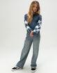 BLANK NYC Say Something Girls Wide Leg Jeans image number 1
