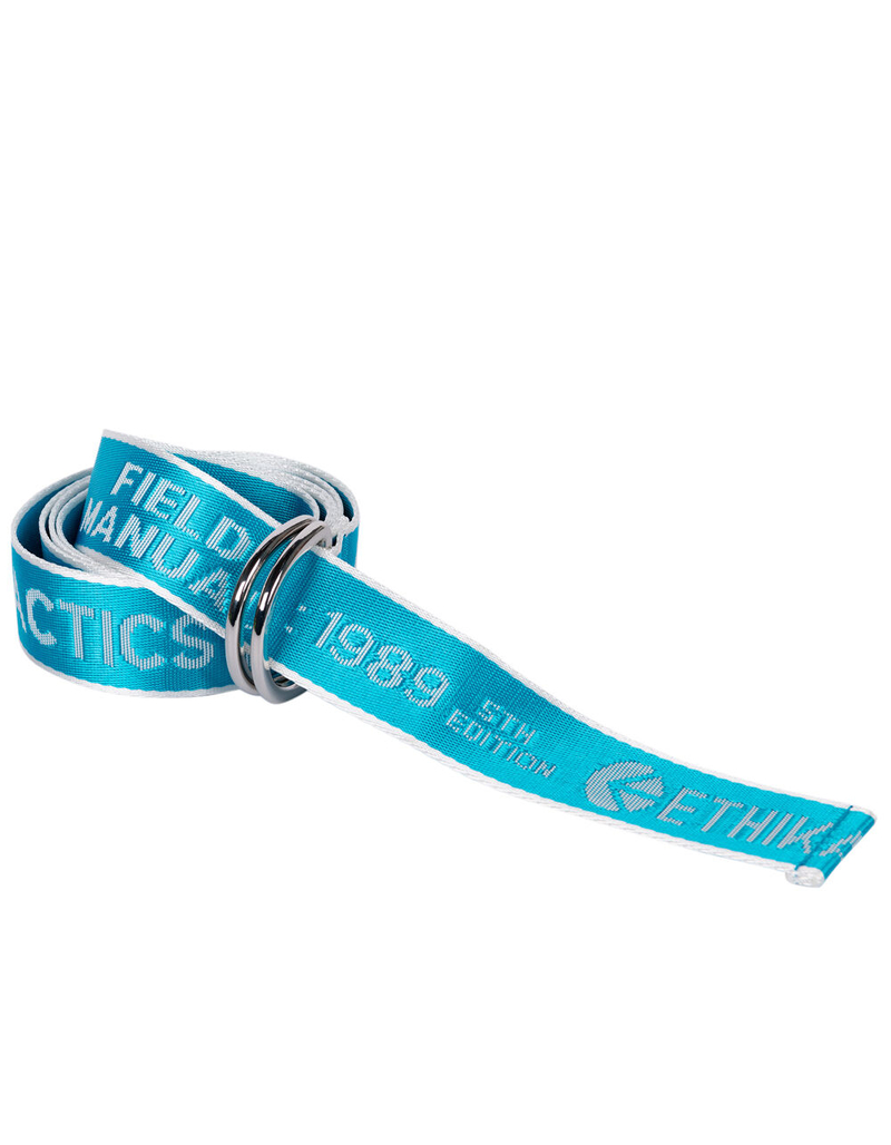 ETHIKA D Buckle Blue Web Belt image number 0