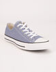 CONVERSE Chuck Taylor All Star Seasonal Color Stellar Indigo Womens Low Top Shoes image number 2