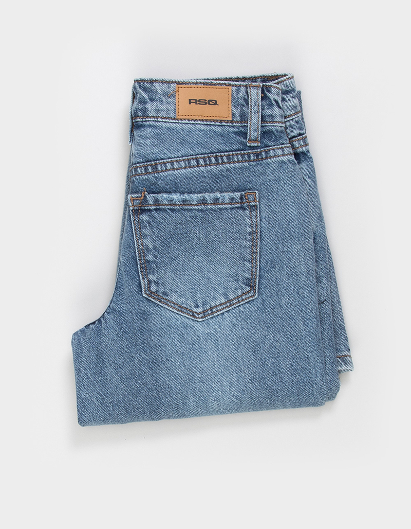 RSQ Girls Low Rise Wide Leg Jeans image number 5