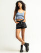 ABRAND JEANS High Rise Womens Relaxed Denim Shorts image number 4