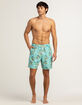 BLUE CROWN Island Fade Mens 7" Swim Shorts image number 4
