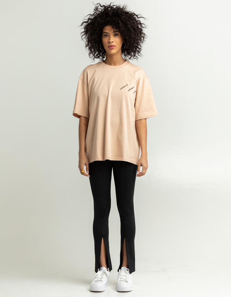 ADIDAS Logomania Womens Oversized Tee image number 3