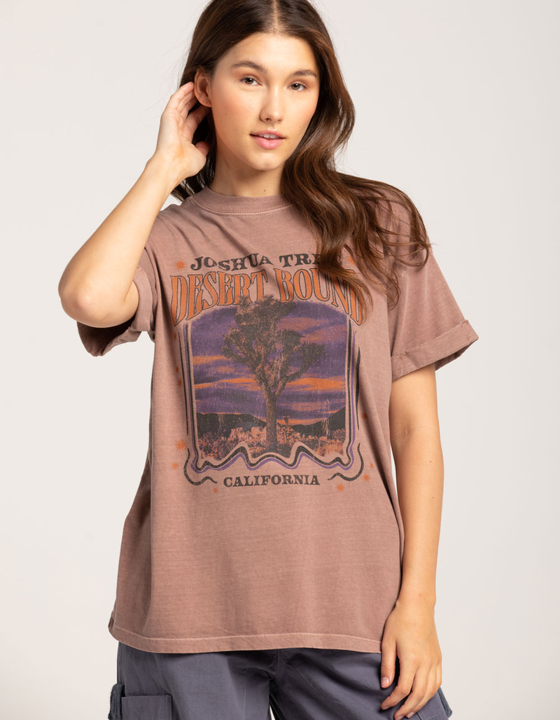 GIRL DANGEROUS Joshua Tree Womens Boyfriend Tee image number 0