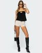 EDIKTED Terra Cargo Micro Shorts image number 2