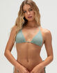 DAMSEL Texture Triangle Bikini Top image number 1