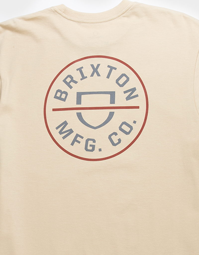BRIXTON Crest II Mens Tee image number 2