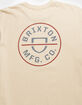 BRIXTON Crest II Mens Tee image number 3