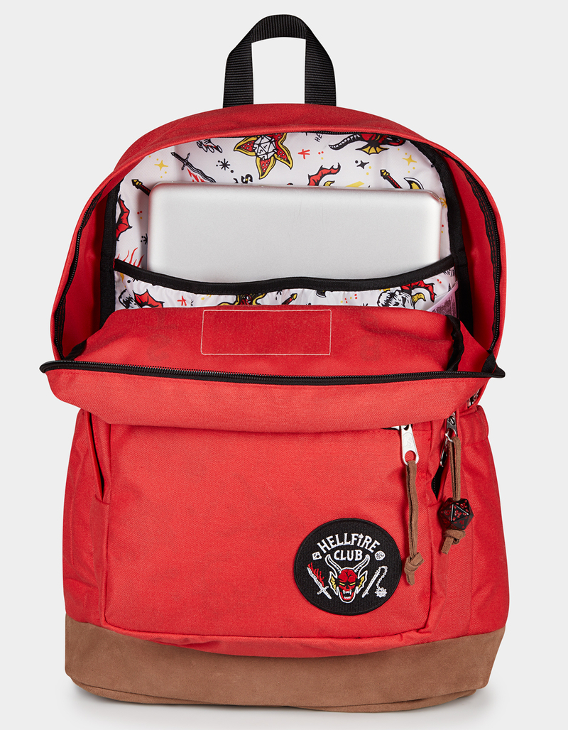 JANSPORT Stranger Things Hellfire Club Right Pack Expressions Backpack image number 5