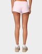 EDIKTED Rebekah Ribbed Shorts image number 5