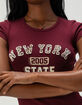 MADDEN GIRL New York Womens Fitted Tee image number 2