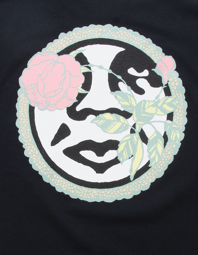 OBEY Round Rose Mens Tee image number 2