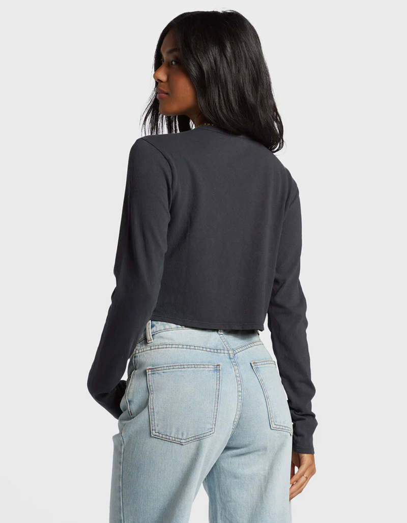 BILLABONG Tommy Womens Long Sleeve Crop Tee image number 3