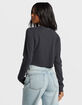 BILLABONG Tommy Womens Long Sleeve Crop Tee image number 4