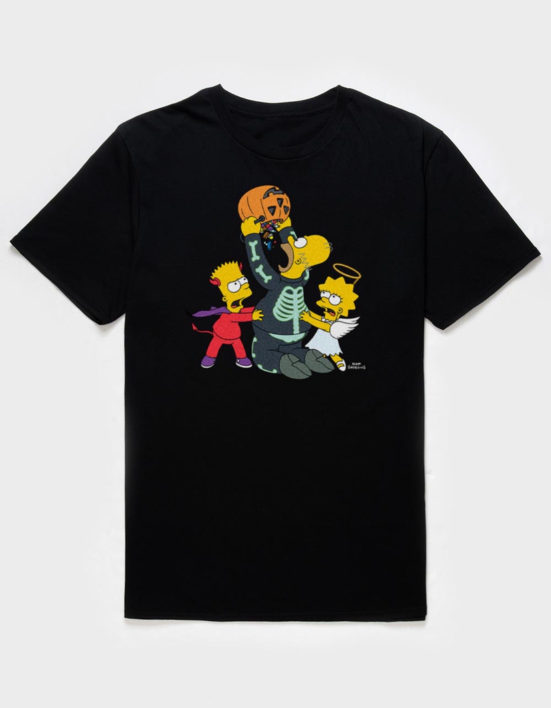 THE SIMPSONS Halloween Candy Unisex Tee image number 0