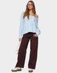 EDIKTED Inga Oversized Cable Knit Sweater image number 5