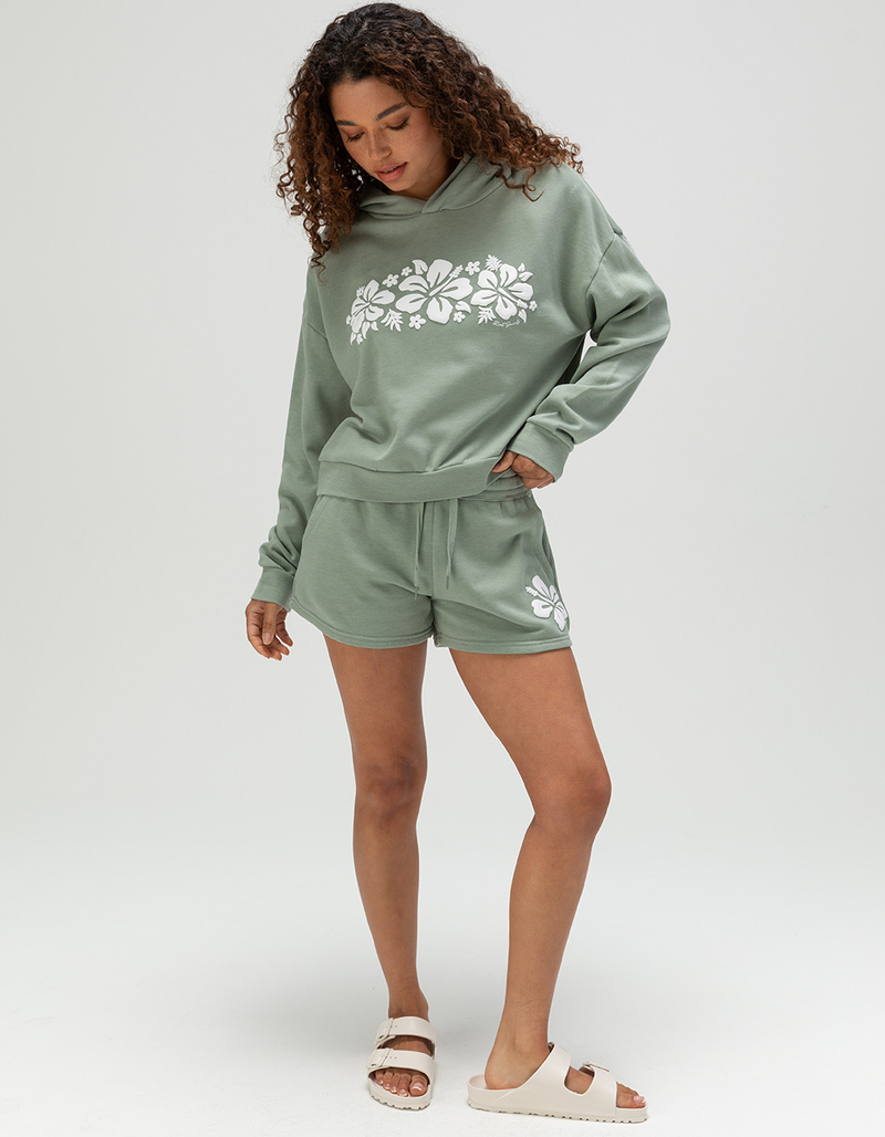 RIOT SOCIETY Hibiscus Womens Hoodie image number 1