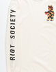 RIOT SOCIETY Aztec Floral Bear Mens T-Shirt image number 2