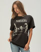 NIRVANA Womens Boyfriend Tee image number 1