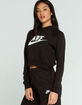 NIKE Sportswear Essential Womens Crop Hoodie image number 2