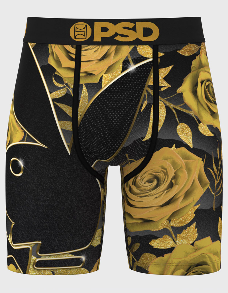 PSD x Playboy Gold Petals Mens Boxer Briefs image number 0