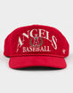 47 BRAND Los Angeles Angels Pitchout Rope '47 Hitch Snapback Hat image number 2