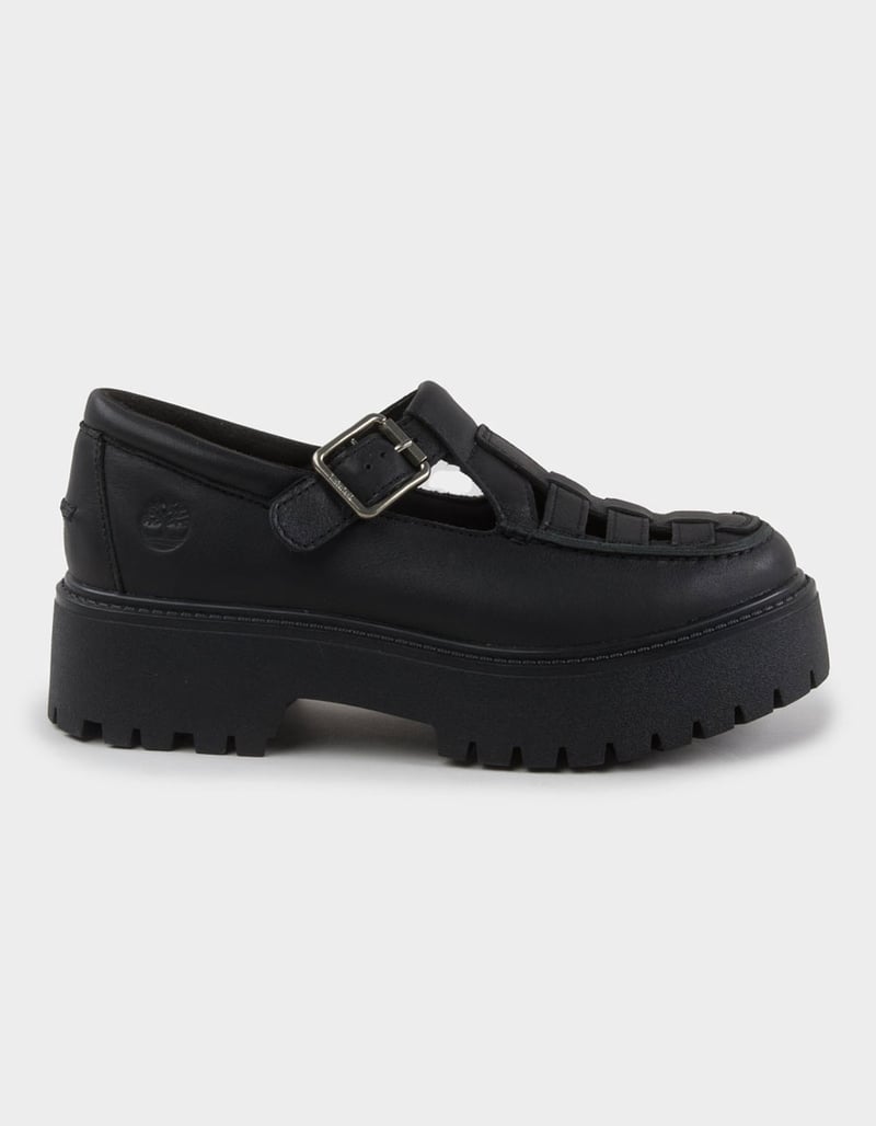 TIMBERLAND Stone Street Mary Jane Buckle Womens Platform Shoes image number 0