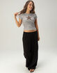 RSQ Womens Star Patch Stripe Tee image number 2