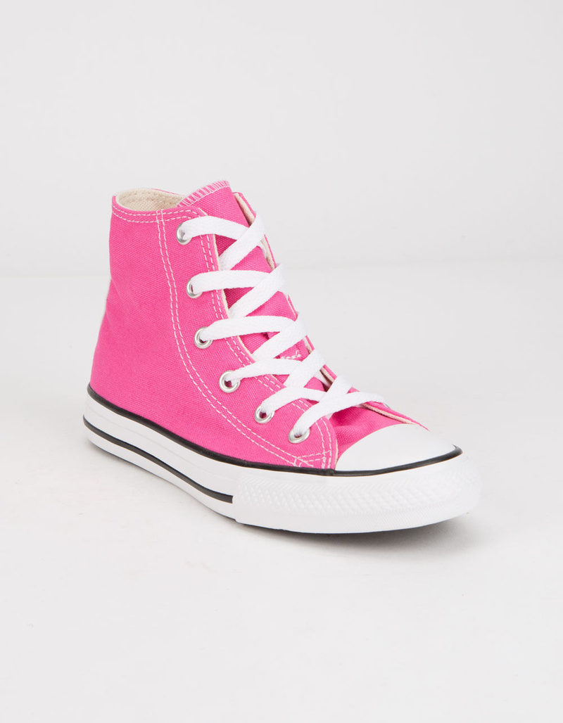 CONVERSE Chuck Taylor All Star Galaxy Dust High Top Pink Girls Shoes image number 1