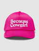 BECAUSE WEEKEND Because Cowgirl Trucker Hat image number 1