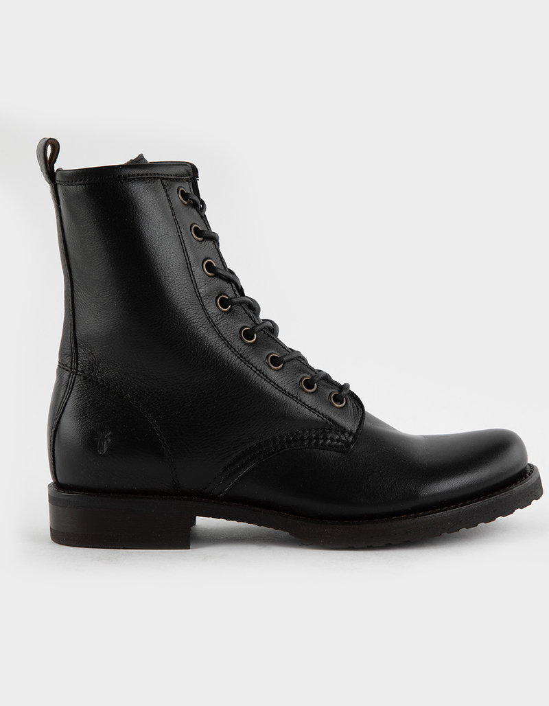 frye combat boots womens