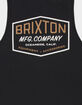 BRIXTON Freeman Mens Tank Top image number 3
