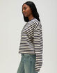 DICKIES Relax Stripe Womens Long Sleeve Top image number 3
