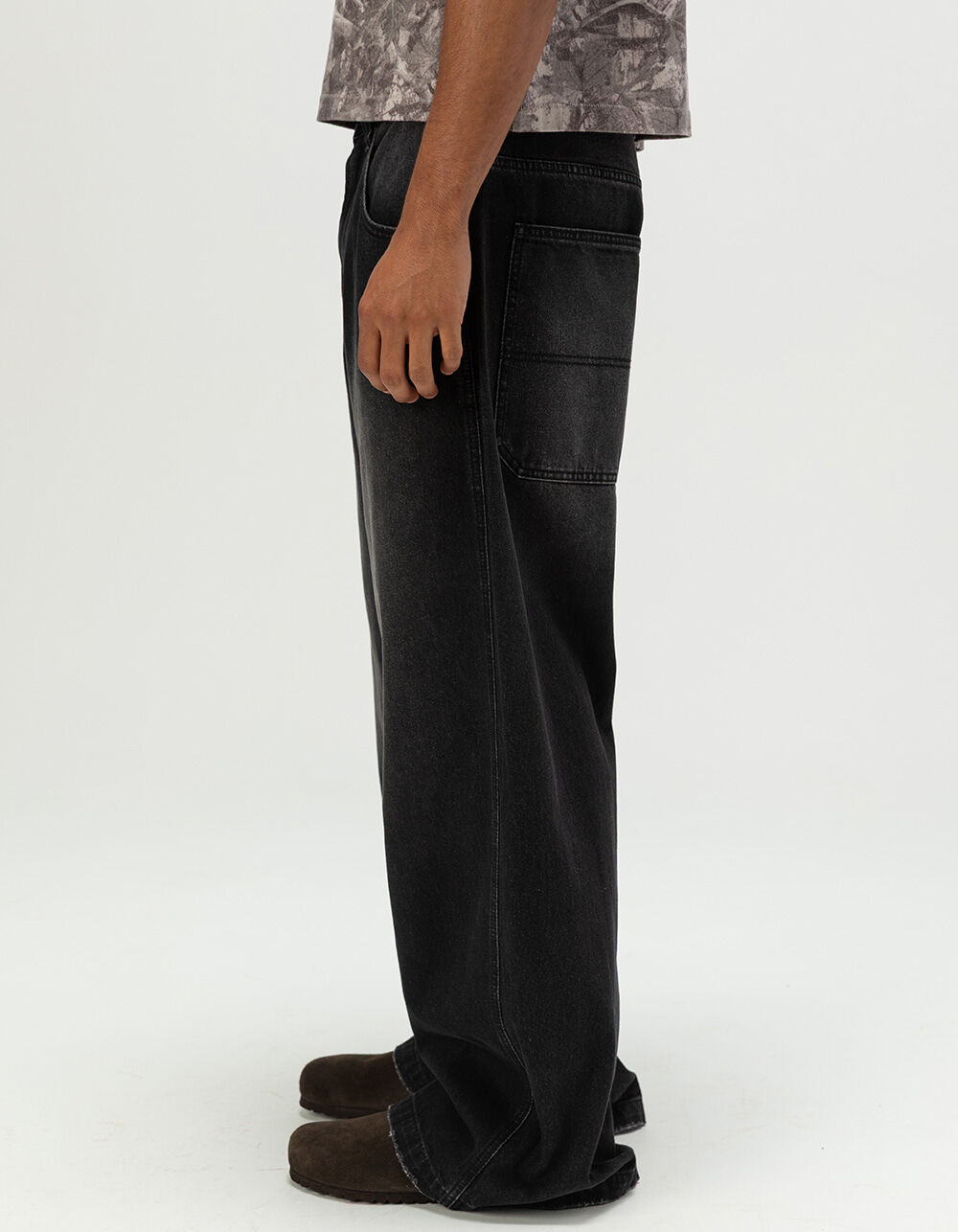 RSQ Mens Ultra Baggy Jeans - WASHED BLACK - 28x32 | Tillys