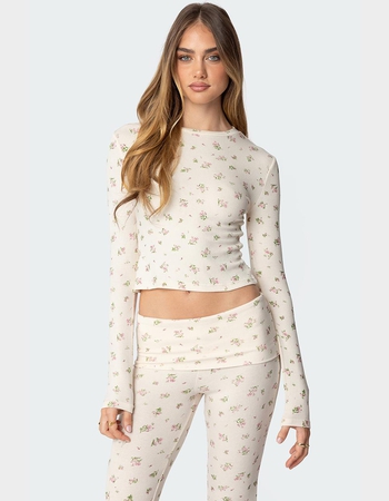 EDIKTED Bloom Baby Top Primary Image