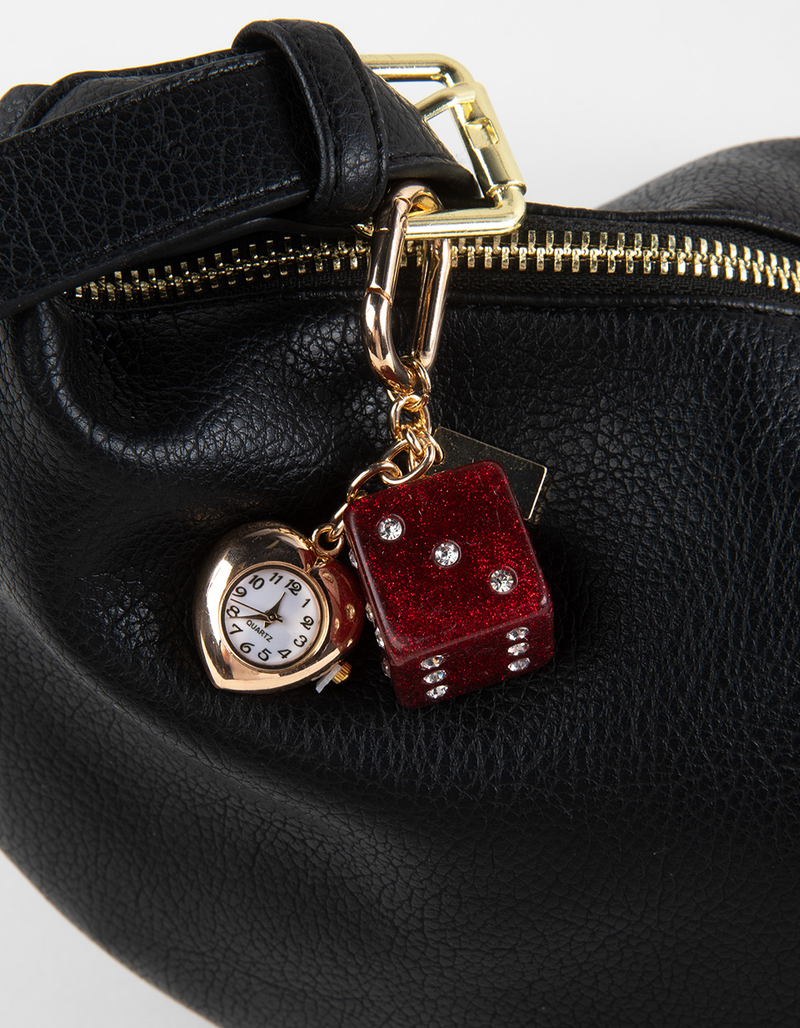 FULL TILT Red Dice Watch Bag Charm image number 1