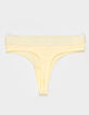 FULL TILT Waistband Cotton Thong image number 2