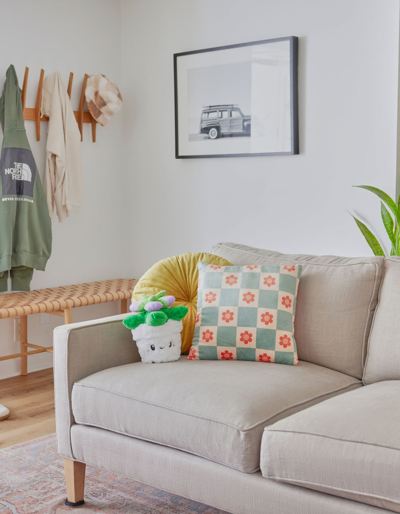 Flower Power Throw Pillow image number 2