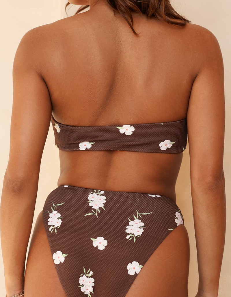 DIPPIN' DAISY'S Amalfi String Tie Bandeau Bikini Top image number 2