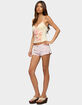 EDIKTED Conry Tie Front Floral Tank Top image number 4