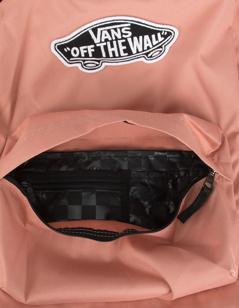 VANS Realm Solid Rose Dawn Backpack image number 4
