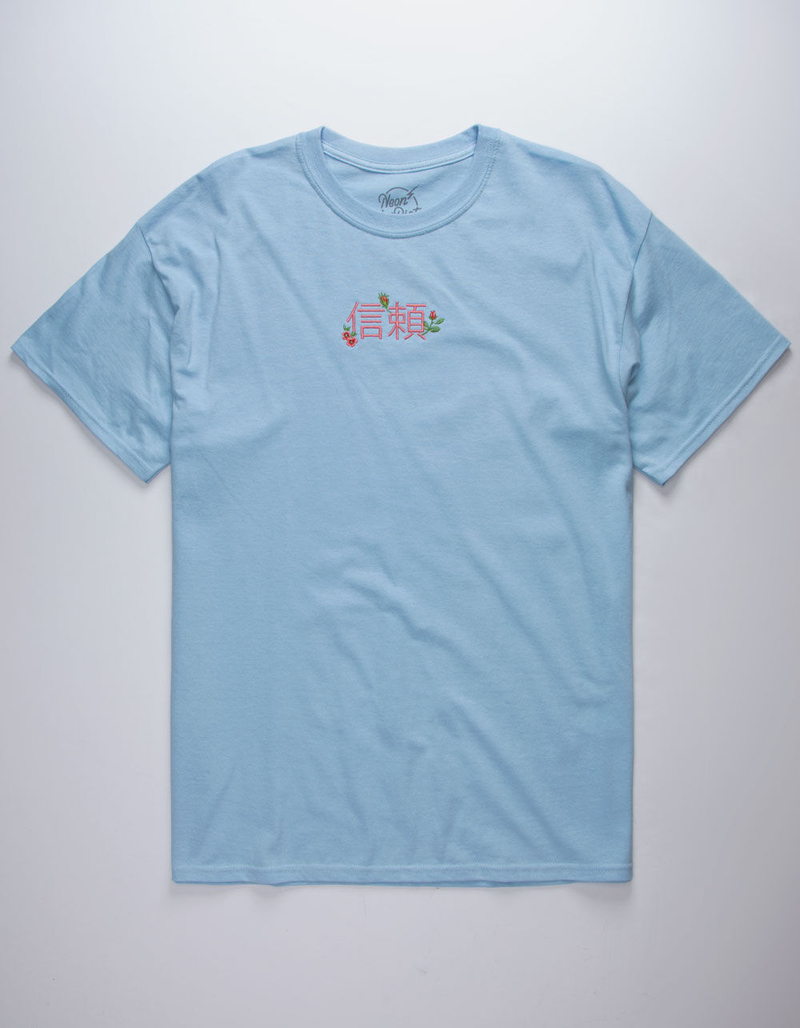 NEON RIOT Trust Kanji Mens T-Shirt image number 0