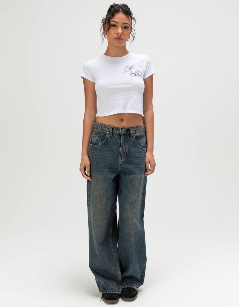 METAL MULISHA Ready Womens Baby Tee image number 3