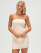 FULL TILT Stripe Womens Tube Dress image number 1