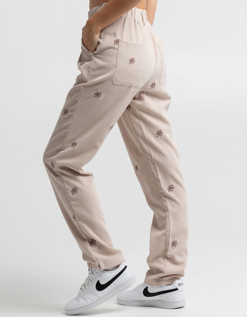 DAISY STREET Embroidered Womens Corduroy Pants image number 2