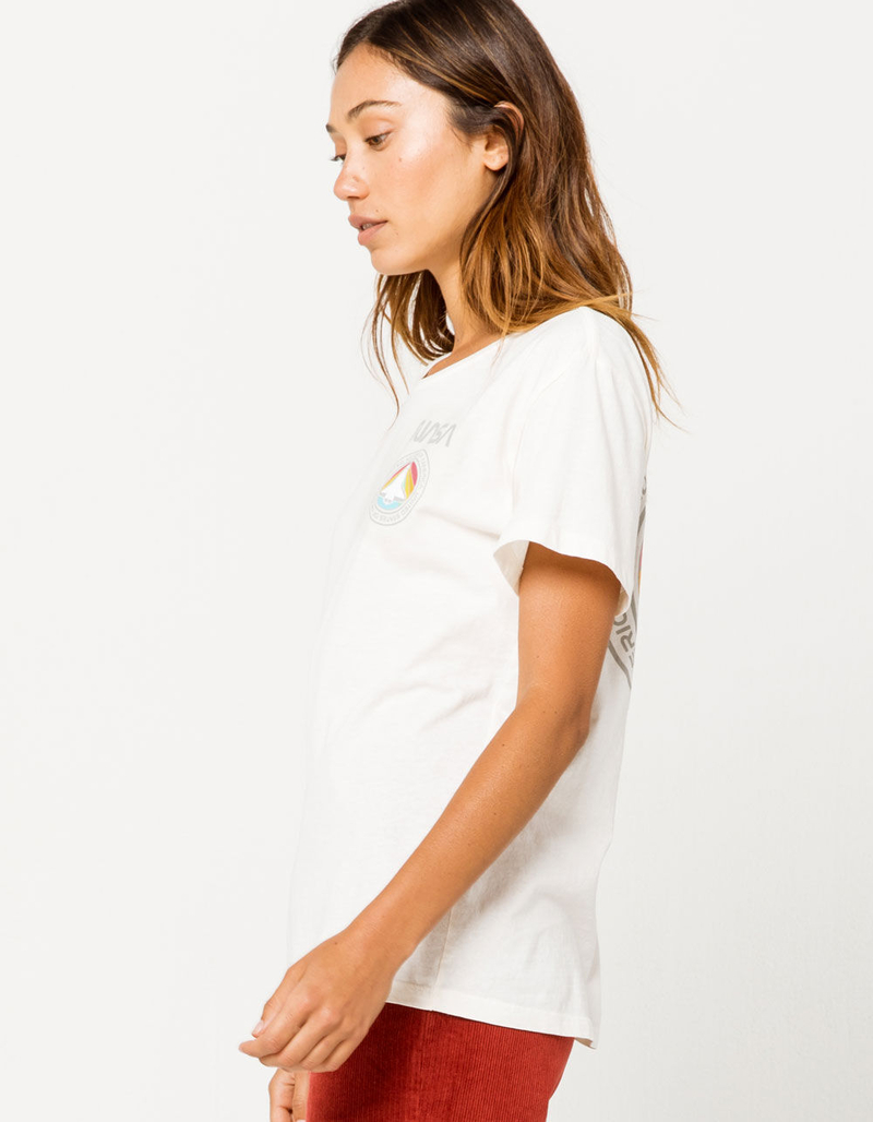 FULL TILT NASA Seal Logo Womens Boyfriend Tee image number 2