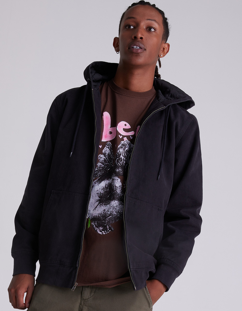 RSQ Mens Hooded Twill Jacket image number 0