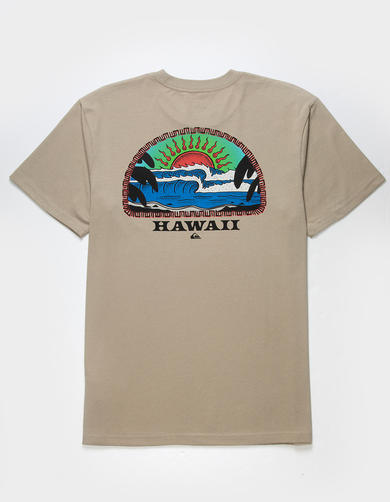 QUIKSILVER Hawaii Blazing Sun Mens Tee image number 0