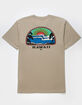 QUIKSILVER Hawaii Blazing Sun Mens Tee image number 1